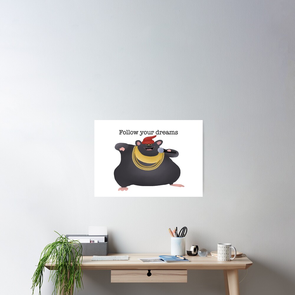 "Biggie cheese’s inspiring quote to you" Poster for Sale by P4perpage Redbubble