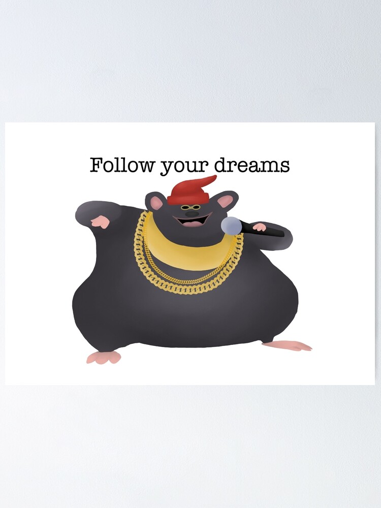 Biggie cheese’s inspiring quote to you | Poster