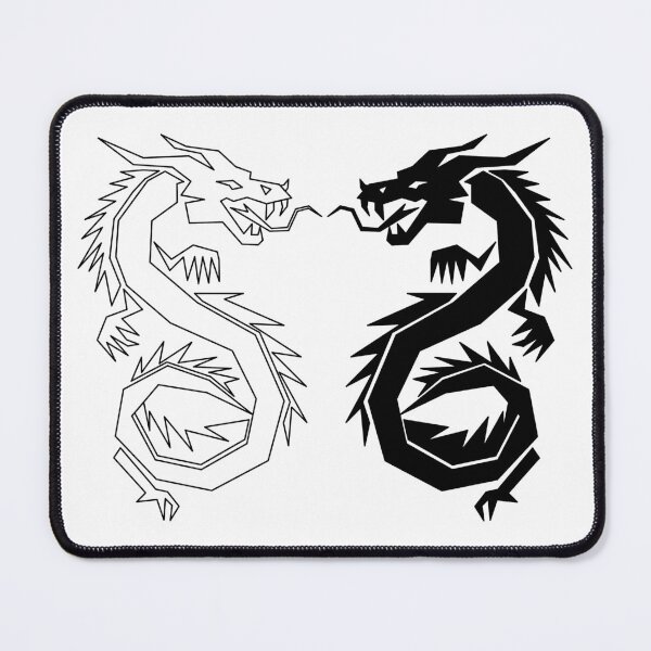 Item preview, YIN YANG DRAGON designed and sold by the Zarock Shop.