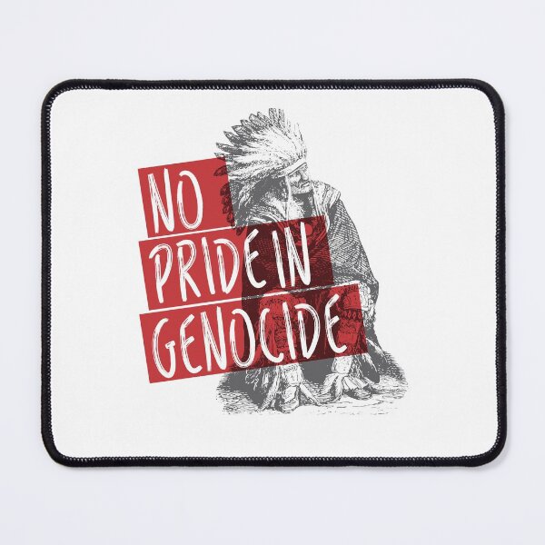 Item preview, No Pride In Genocide - Indigenous Lives Matter - Cancel Canada Day designed and sold by crazycollective.