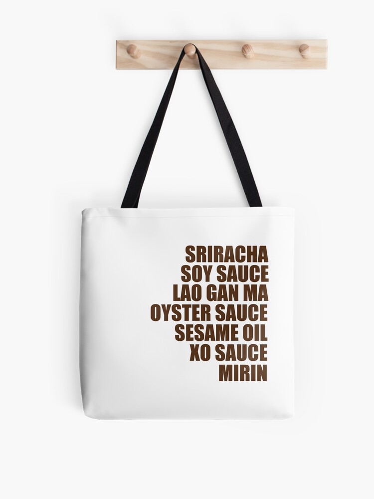 Asian Sauces Tote Bag