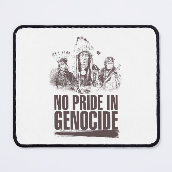 Item preview, No Pride In Genocide - Indigenous Lives Matter - Cancel Canada Day designed and sold by crazycollective.