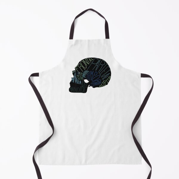 Item preview, Labeled Skull In Black designed and sold by ajohnson1411.
