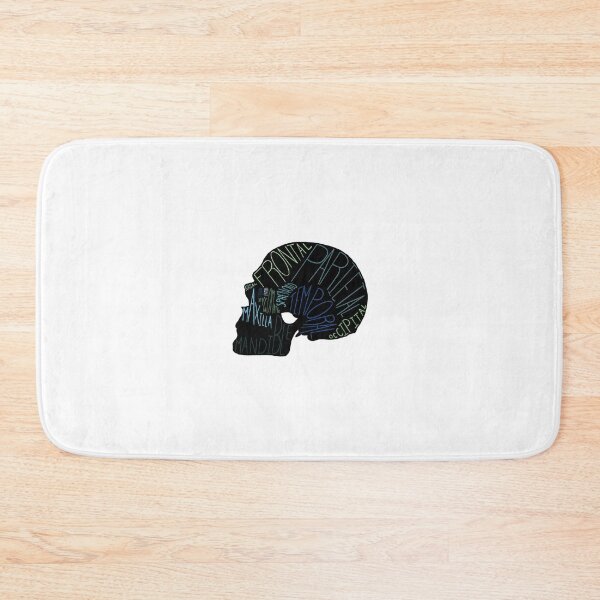 Item preview, Labeled Skull In Black designed and sold by ajohnson1411.