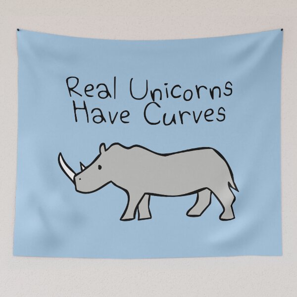 Item preview, Real Unicorns Have Curves designed and sold by jezkemp.