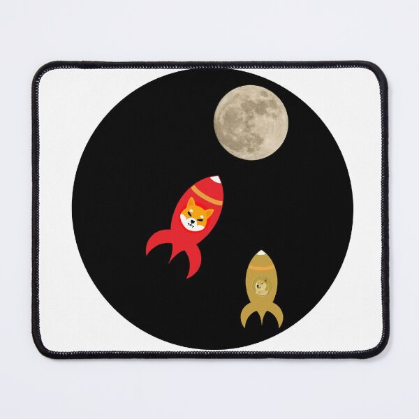 Item preview, Shiba Inu to the Moon designed and sold by Gems-studio.