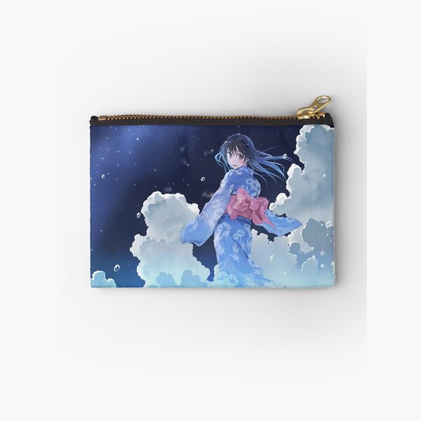 Item preview, anime girl japan sky sunset scenic desk mat designed and sold by selacker.