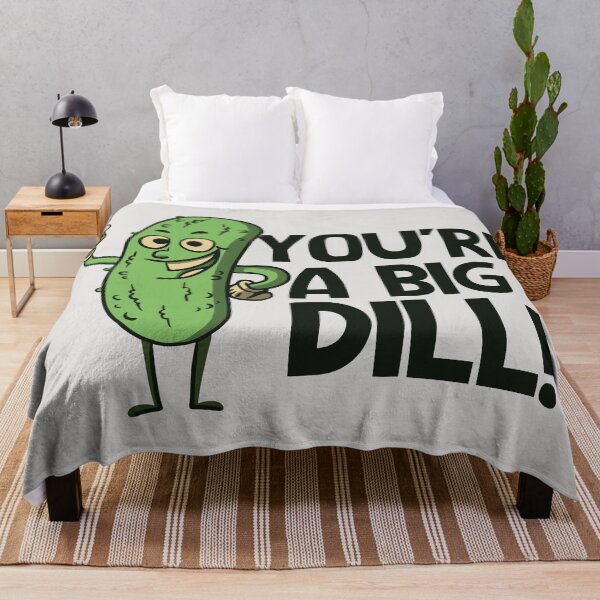 Item preview, Funny Retro Pickle Cartoon // You're a Big Dill! designed and sold by SLAG-Creative.