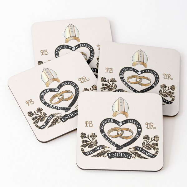 Item preview, The Wedding of the Year, Commemorative design. Schitt's Creek Wedding of David Rose and Patrick Brewer deserves the Royal treatment designed and sold by The-Goods.
