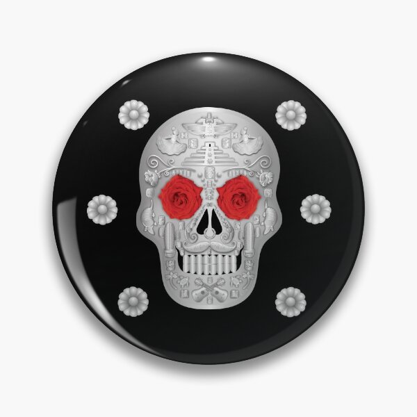 Item preview, Chrome Calavera Red designed and sold by PhanieMilton.
