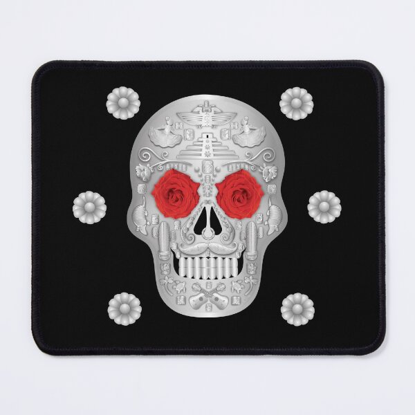 Item preview, Chrome Calavera Red designed and sold by PhanieMilton.