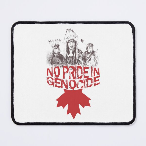 Item preview, No Pride In Genocide - Indigenous Lives Matter - Cancel Canada Day designed and sold by crazycollective.