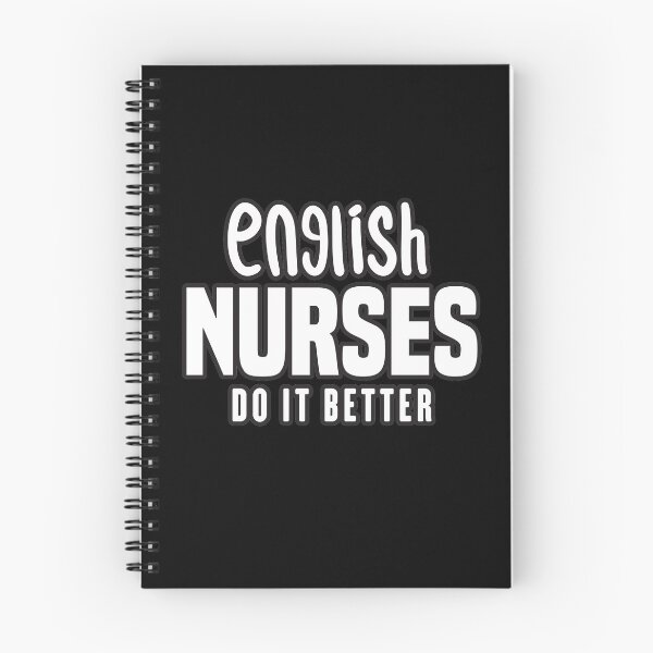 Item preview, English Nurses Do It Better designed and sold by redblackline.