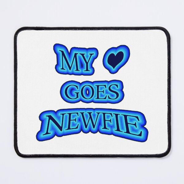 Item preview, My Heart Goes Newfie Blue designed and sold by Moonyflower.