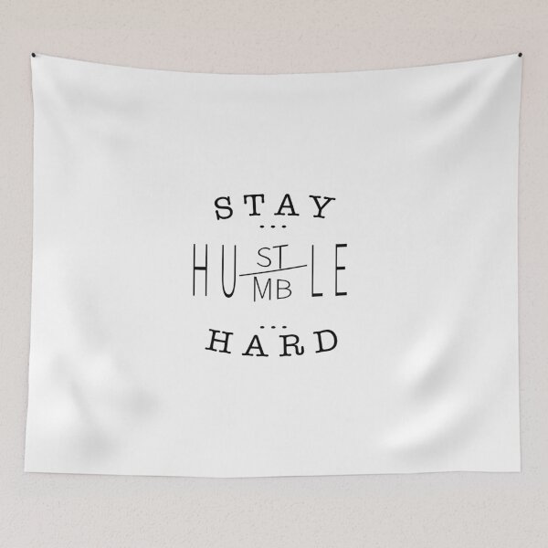 Item preview, Stay humble/hustle hard designed and sold by Gracie_Designs.