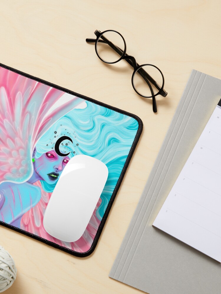 Alternate view of Faye, Angel of Corruption Mouse Pad
