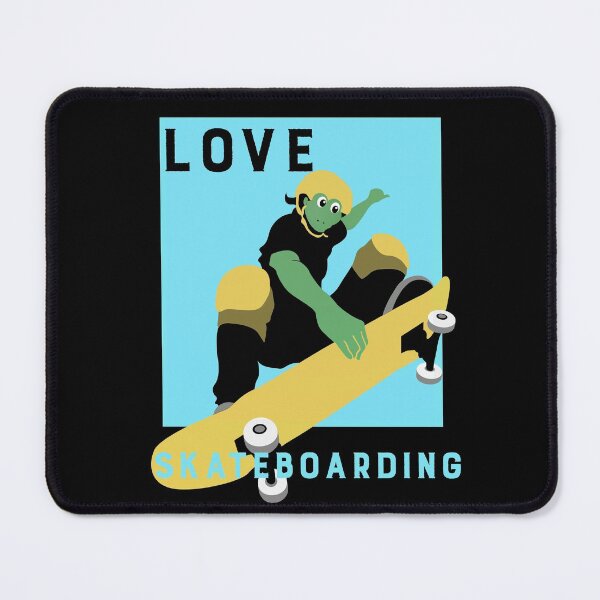 Item preview, Frog on skateboard designed and sold by dreamofdenim.