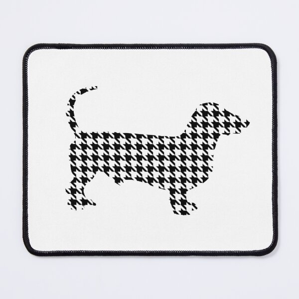 Item preview, Houndstooth Dachshund Dog designed and sold by Meliafroggy.