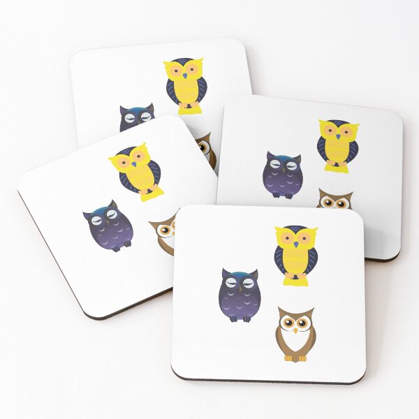 Item preview, cute night owl pattern designed and sold by Jessi-Sketches.