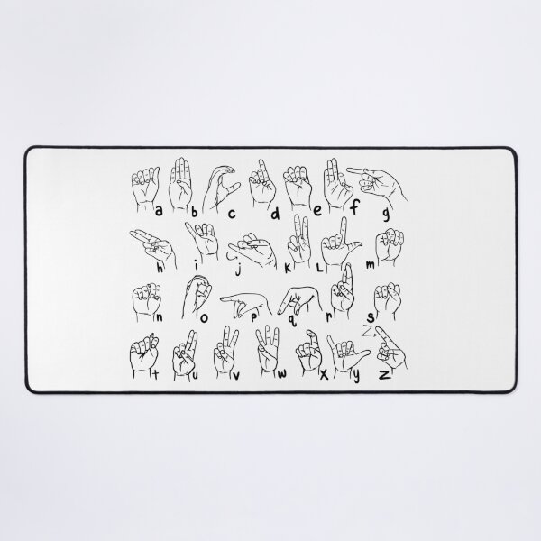 Item preview, ASL Chart  designed and sold by rmcbuckeye.