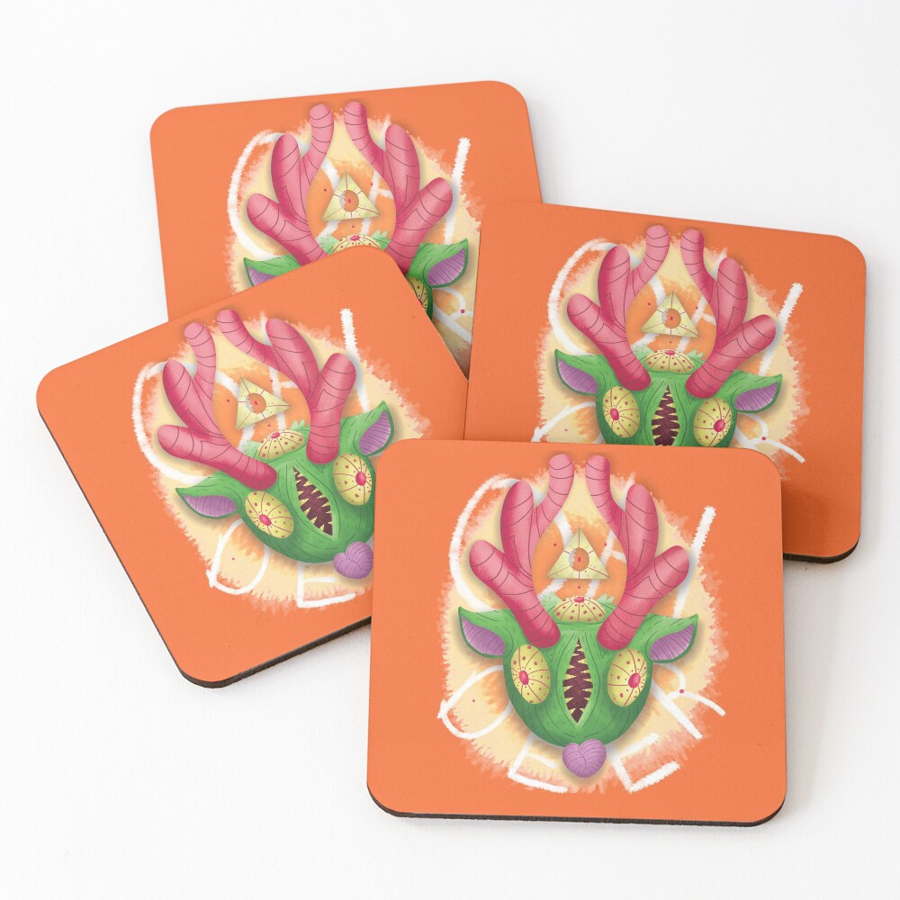 Item preview, Coasters (Set of 4) designed and sold by RoxyFoxyComics.