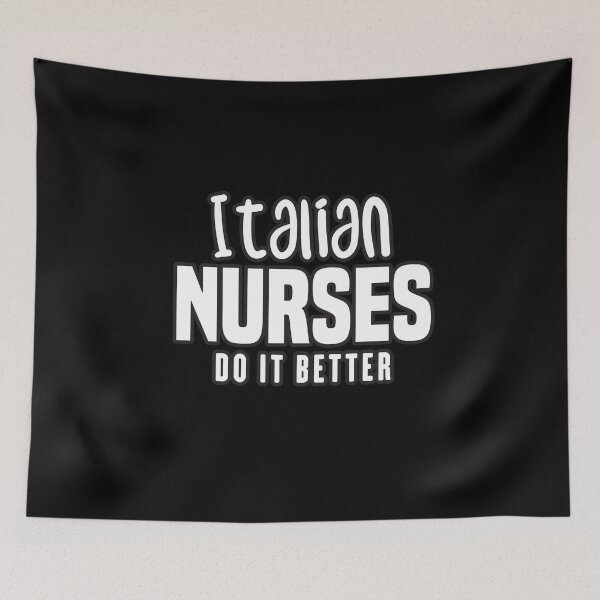 Item preview, Italian Nurses Do It Better designed and sold by redblackline.