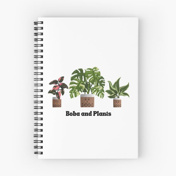 Item preview, Boba Trio of Plants | Philodendron Pink Princess | Monstera Thai Constellation | Philodendron Rio for Plant Lovers designed and sold by kusakidojo.