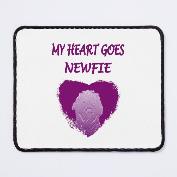 Item preview, Heart Goes Newfie designed and sold by Moonyflower.