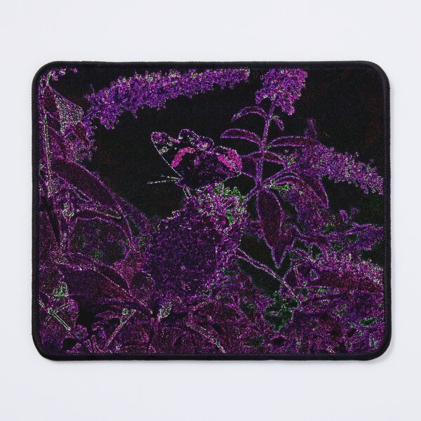 Item preview, Butterfly on Flower Purple Crystal designed and sold by Moonyflower.