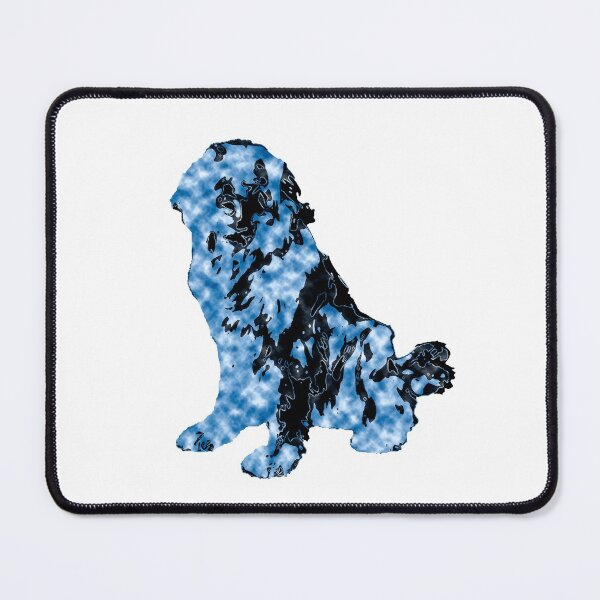 Item preview, Newfoundland Dog Blue Black designed and sold by Moonyflower.