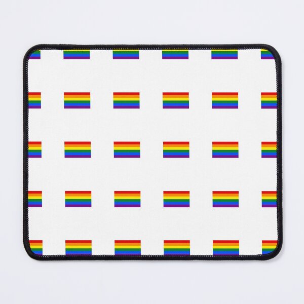 Item preview, LGBT gay pride rainbow flag sticker pack of 16 designed and sold by Inspirationmotivation.