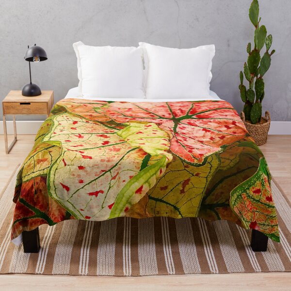 Item preview, Luxurious Red And Green Exotic Leaves Photo Art designed and sold by DEC02.