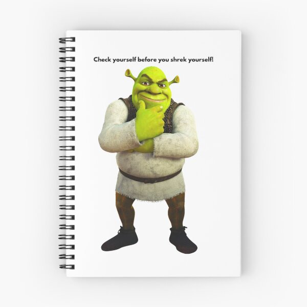 Item preview, Check yourself before you shrek yourself. designed and sold by AmorDesigns1.