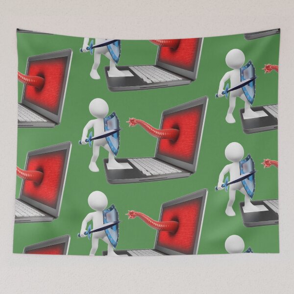 Item preview, Removing Computer Viruses Protecting Your Computer From Malware Worms designed and sold by Phantasmal-2-do.