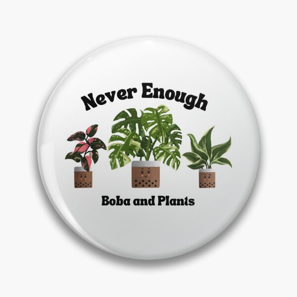 Item preview, "Never Enough" Boba Trio of Plants | Philodendron Pink Princess | Monstera Thai Constellation | Philodendron Rio for Plant Lovers designed and sold by kusakidojo.