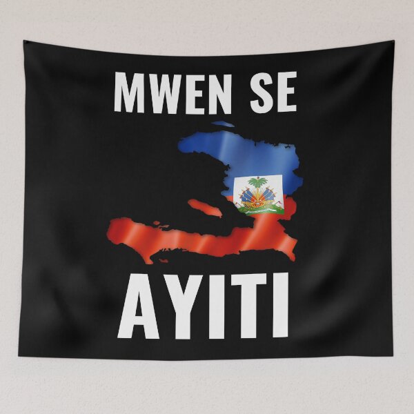 Item preview, Mwen se Ayiti | I am Haiti | Haiti Earthquake designed and sold by NoirOwned.