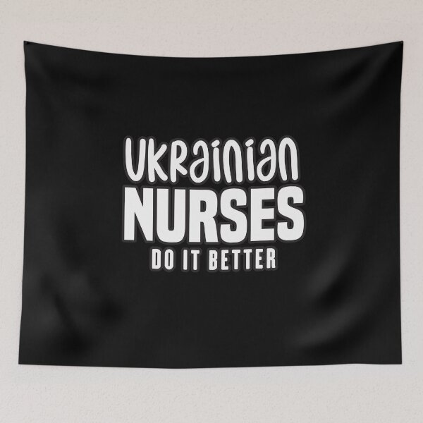 Item preview, Ukrainian Nurses Do It Better designed and sold by redblackline.