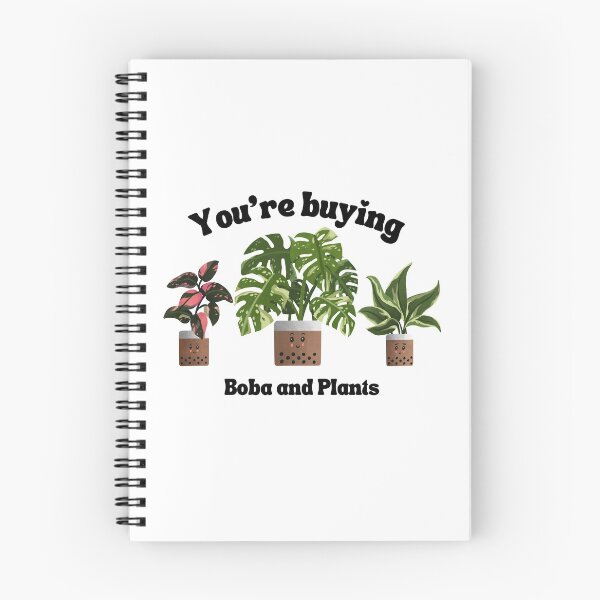 Item preview, "You're buying" Boba Trio of Plants | Philodendron Pink Princess | Monstera Thai Constellation | Philodendron Rio for Plant Lovers designed and sold by kusakidojo.