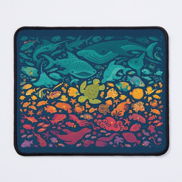 Aquatic Spectrum 2 Mouse Pad