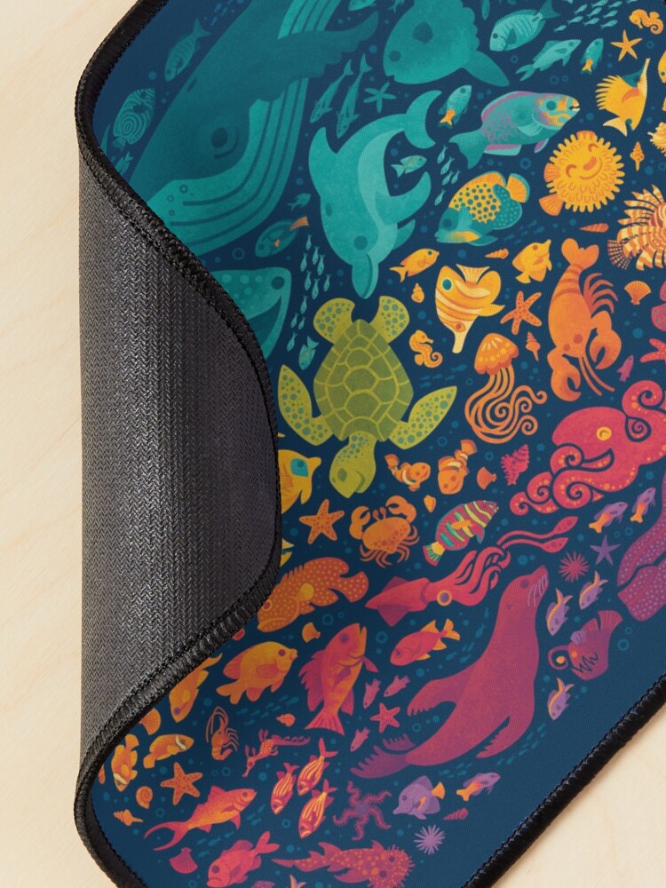 Alternate view of Aquatic Spectrum 2 Mouse Pad