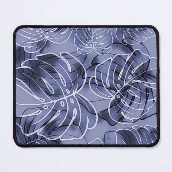 Item preview, Monstera Leaves Silver Gray designed and sold by Rockett Graphics.