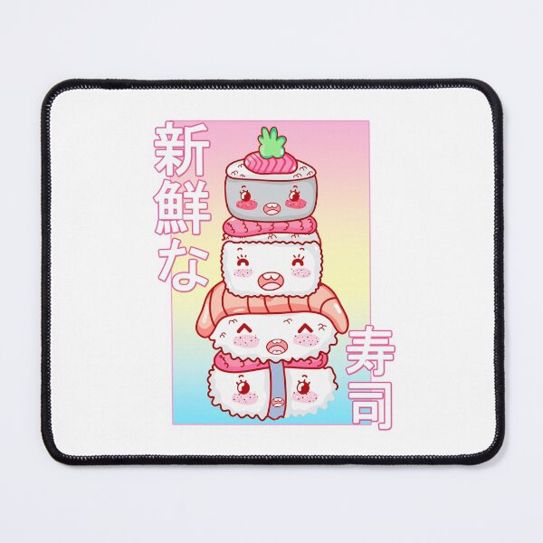 Item preview, Fresh Sushi Kawaii 90s Japanese Retro designed and sold by Meliafroggy.