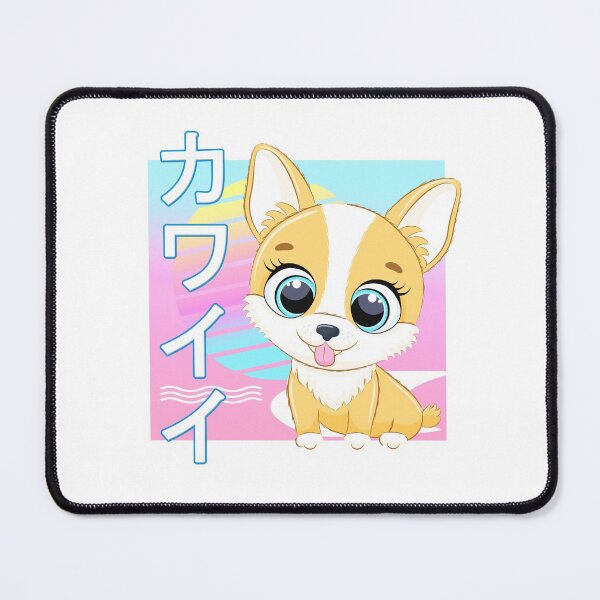 Item preview, Corgi Dog Kawaii 90s Japanese Retro designed and sold by Meliafroggy.