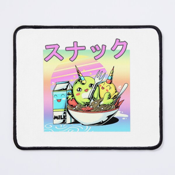 Item preview, Narwhal Ramen Kawaii 90s Japanese Retro designed and sold by Meliafroggy.