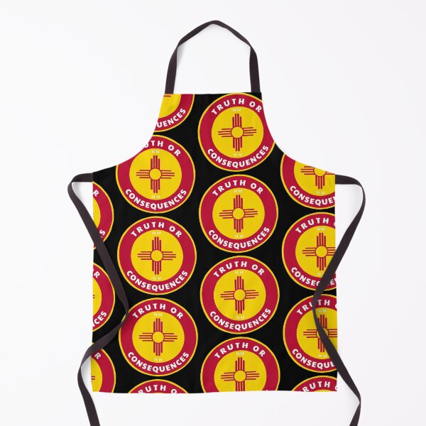 Item preview, Truth or Consequences New Mexico - NM Badge with a Zia Flag Roundlet designed and sold by palmettodigital.