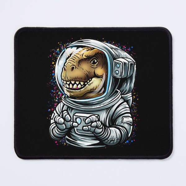 Item preview, Dinosaur Astronaut designed and sold by Meliafroggy.