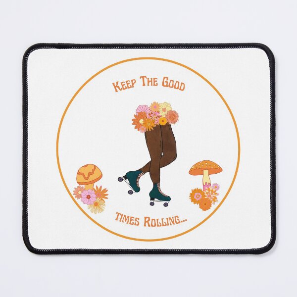 Item preview, Rollerskater - Keep The Good Times Rolling... designed and sold by GoldenGoodsCo.