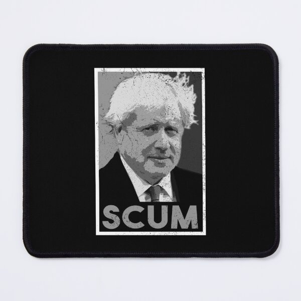 Item preview, Boris Johnson Scum (Worn Design) designed and sold by politicalamity.