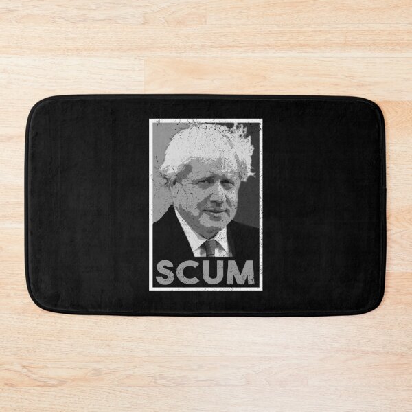 Item preview, Boris Johnson Scum (Worn Design) designed and sold by politicalamity.