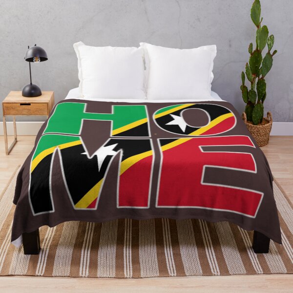 Item preview, St Kitts Flag Collection Spelling HOME - Nevis - Soca Mode designed and sold by Soca-Mode.